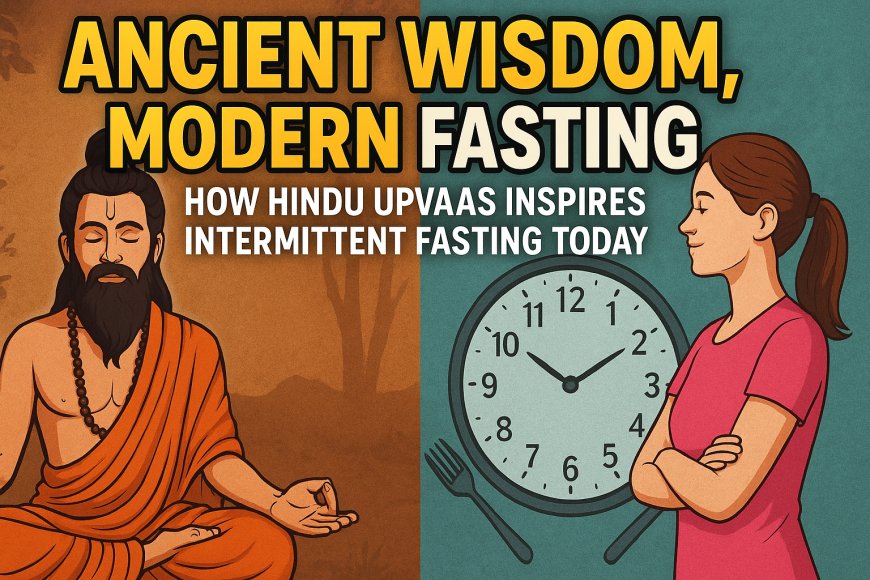 Ancient Wisdom, Modern Fasting: How Hindu Upvaas Inspires Intermittent Fasting Today