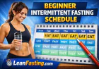 Beginner Intermittent Fasting Schedule - LeanFasting.com